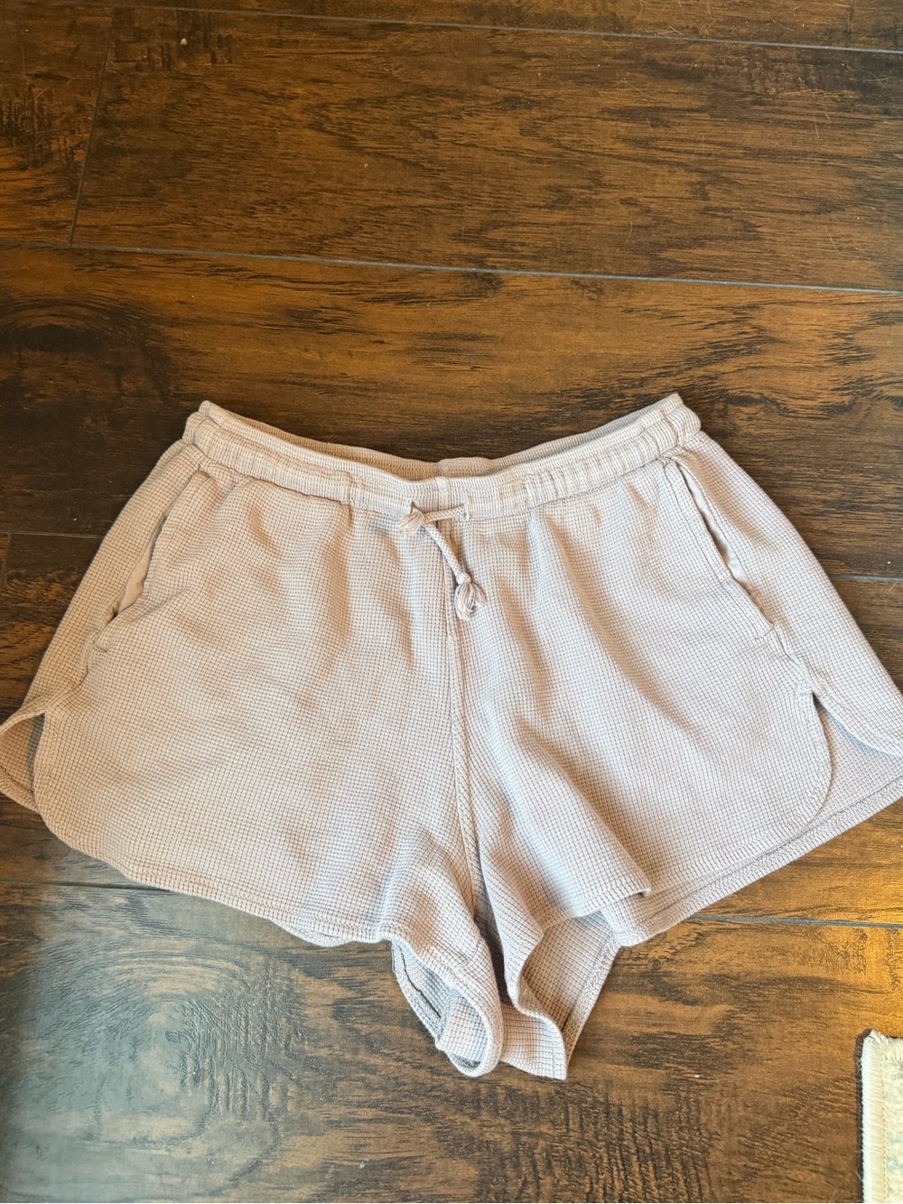 Brandy Melville waffle shorts